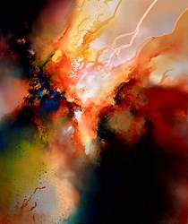 Matter III by Simon Kenny - Original Painting on Box Canvas sized 39x47 inches. Available from Whitewall Galleries